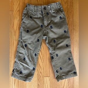 Retro Vintage Children’s Place Skull Khakis